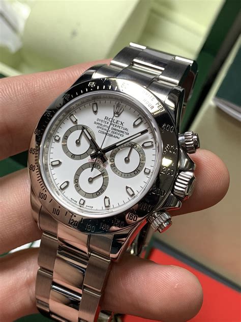 daytona black or white dial|rolex daytona 116520 price.